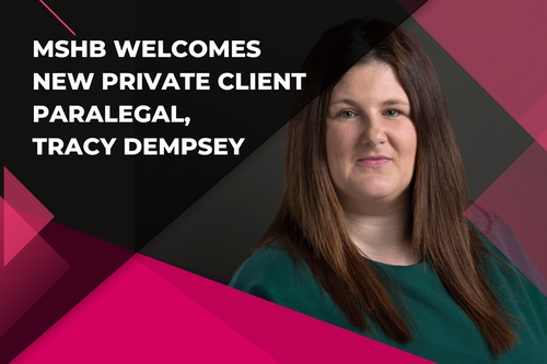 MSHB Welcomes New Private Client Paralegal, Tracy Dempsey